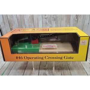 MTH RailKing #46 Operating Crossing Gate 30-11017 O Scale New